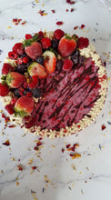 Load image into Gallery viewer, Raspberry Cream Cake (Gluten Friendly*, Dairy Free, Refined Sugar Free, Vegan)