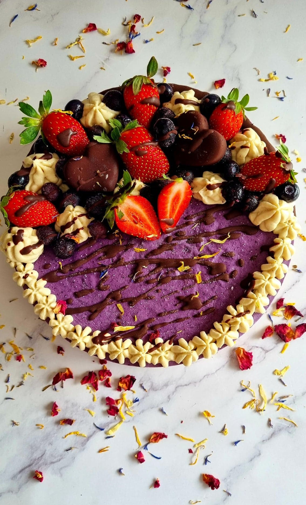 Blueberry Cheesecake (Gluten Friendly*, Dairy Free, Refined Sugar Free, Vegan)