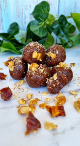 Walnut, Almond and Date Protein Balls (Dairy Free, Egg Free, Refined Sugar Free)